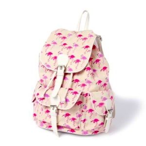 Super Cute ICING Flamingo Slouch Backpack! 🦩